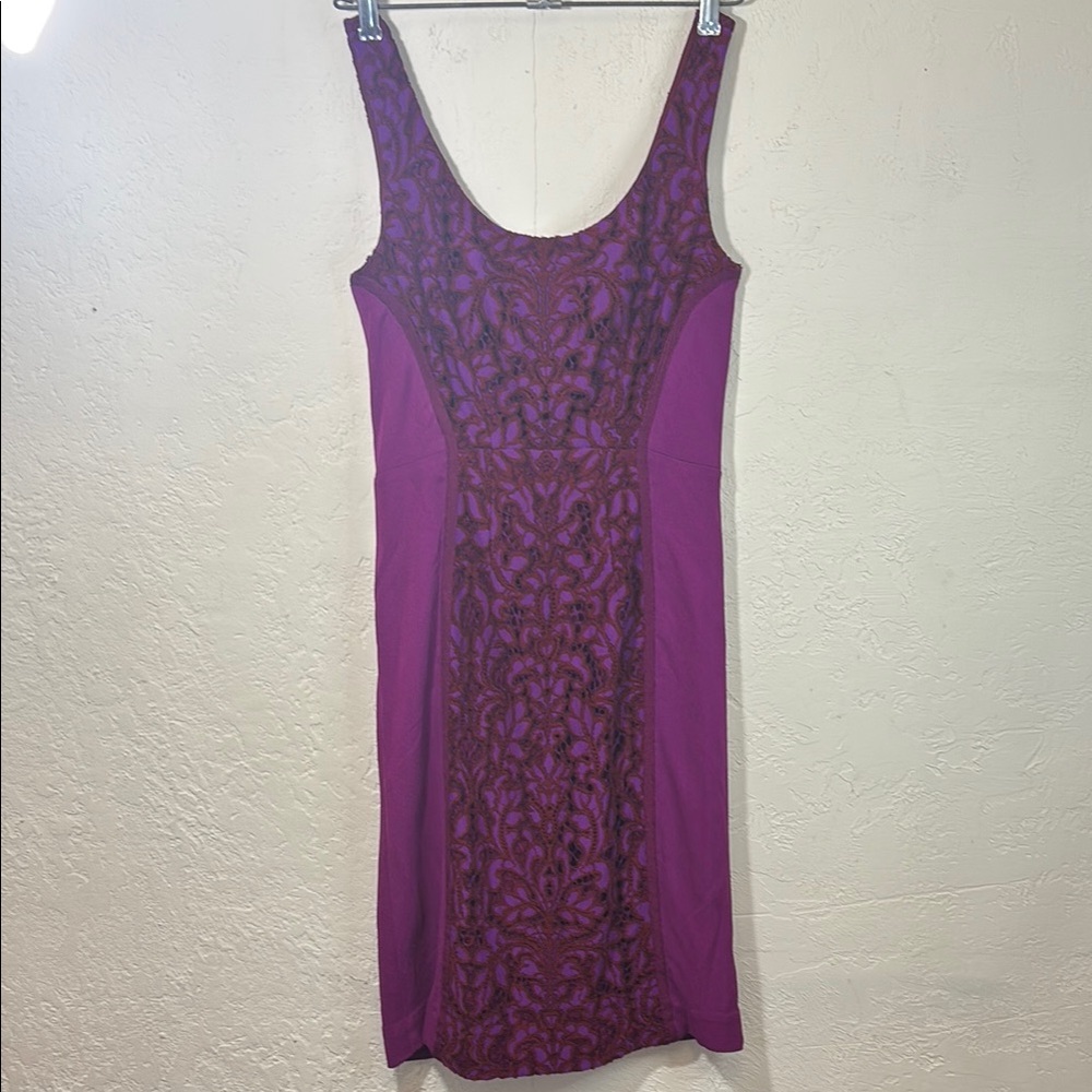 Purple Sleeveless Dress